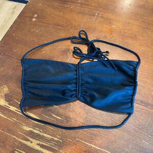 Camila Coehlo Black Bikini Top Size Small